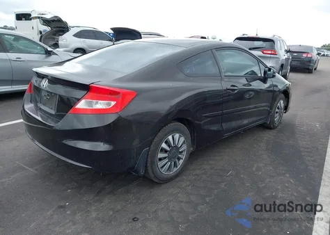 2013 Honda Civic Lx из США, поврежденный, VIN 2HGFG3B50DH500811